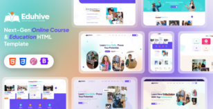 Eduhive - Education & Online Courses HTML Template by Layerdrops