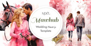 Mawhub - Wedding Invitation Next JS Template by wpoceans