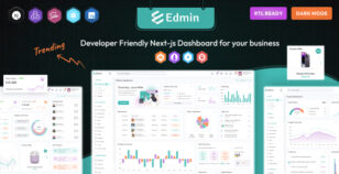 Edmin – React Nextjs Admin & Dashboard Template by PixelStrap