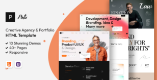 Potu - Creative Agency & Portfolio HTML Template by template_path