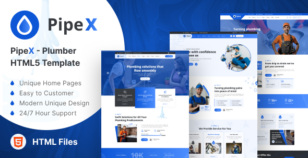 PipeX - Plumber HTML Template by Theme-Junction