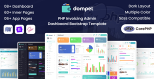 Dompet - PHP Payment Admin Dashboard Template by dexignlabs