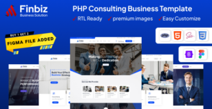 Finbiz - PHP Consulting Business Template by ThemeWant