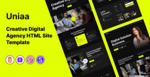 Uniaa – Creative Business Agency & Portfolio HTML Template by xstheme