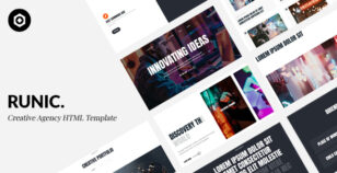 Runic - Creative Agency HTML Template by dreamingtheme