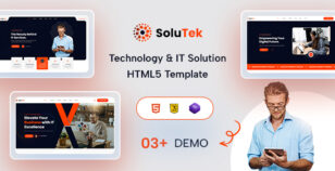 Solutek - Technology & IT Solution HTML5 Template by ThemeServices