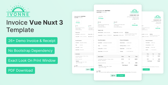 Ivonne - Invoice Nuxt Template by rk_theme