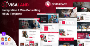 Visaland – Immigration & Visa Consulting HTML Template by modinatheme