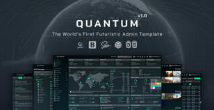 Quantum - Bootstrap 5 Admin Template by SeanTheme