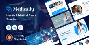 Medically - Health & Medical React Template by wpoceans