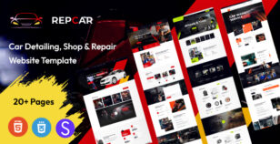 Repcar - Car Service & Auto Repair HTML Templat by CoderStation