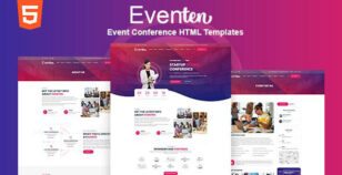 Eventen - Event Conference HTML Templates by HtmlDesignTemplates