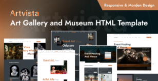 Artvista - Art Gallery And Museum HTML Template by themepul