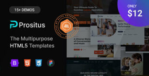 Prositus - The Multipurpose HTML5 Template by Rometheme