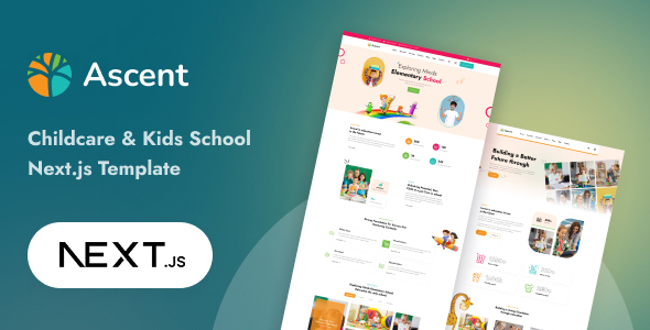 Ascent - Childcare & Kids Education Next Js Template by theme_ocean