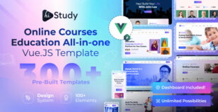 HiStudy - Online Courses & Education Vue NuxtJS Template by ThemeHook