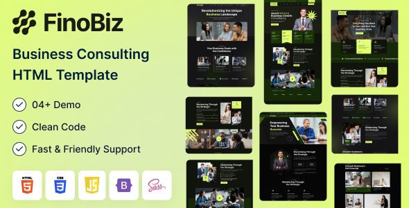 FinoBiz - Business Consulting HTML Template by s7template