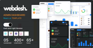 Webdesh - Admin Dashboard Template by Codebasket