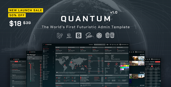 Quantum - Laravel 11 Bootstrap 5 Admin Template by SeanTheme