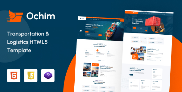 Ochim - Transportation and Logistics HTML5 Template by urnoit