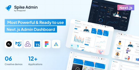 Spike - Next.js Admin Dashboard Template by wrappixel