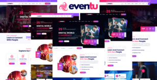 Eventu - Event And Conference HTML5 Template by LunarTemp