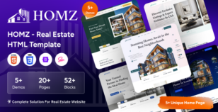 Homz - Real Estate HTML Template by VikingLab