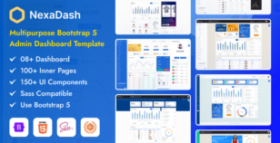 NexaDash - Multipurpose Bootstrap 5 Admin Dashboard Template by DexignZone