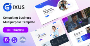 Gixus - Business Consulting HTML Template by validthemes