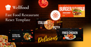 Wellfood - Fast Food & Restaurant Next js Template by Webtend