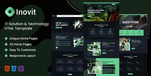 Inovit - IT Solution & Technology HTML Template by Intertheme