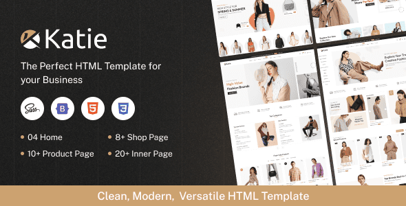 Katie - Multipurpose eCommerce HTML Template by PixelStrap