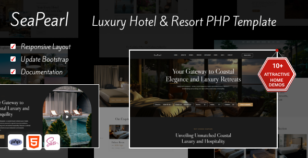 SeaPearl – PHP - Luxury Hotel & Resort Template by PixcelsThemes