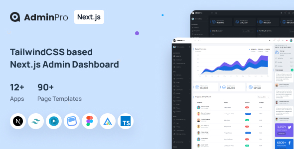 AdminPro Tailwind Next.js Admin Template by MARUTI