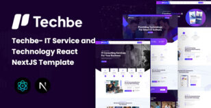 Techbe- IT Service And Technology React NextJS Template by themesflat