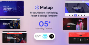 Meetup - IT Solutions & Technology React & Nextjs Template by nsstheme