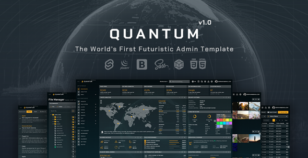 Quantum - Svelte Bootstrap 5 Admin Template by SeanTheme