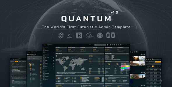 Quantum - Svelte Bootstrap 5 Admin Template by SeanTheme