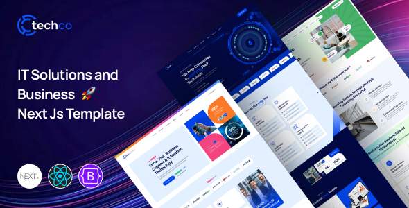 Techco - IT Solutions & Business Next Js Template by XpressBuddy