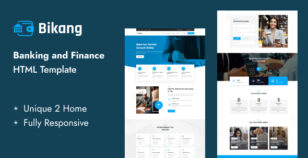 Bikang - Banking & Finance HTML Template by softcodetf