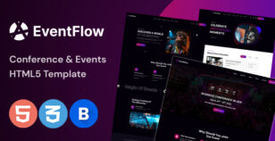 EventFlow - Event, Conference & Meetup HTML5 Template by weblayout