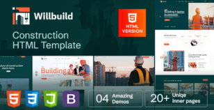 Willbuild - Construction HTML Template by Creatives_Planet