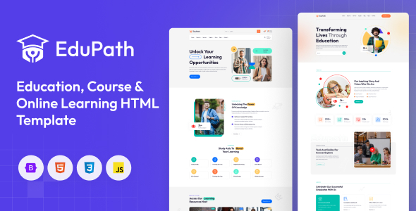 Edupath - Education, Courses & Online Learning Template by themecorn