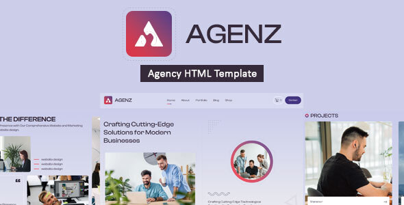 Agenz - HTMl Template by max-themes