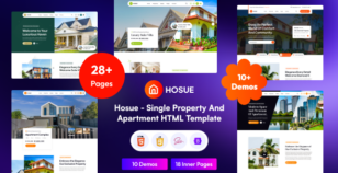 Hosue - Single Property & Apartment HTML Template by VikingLab