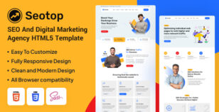 Seotop - SEO And Digital Marketing Agency HTML Template by Mugli