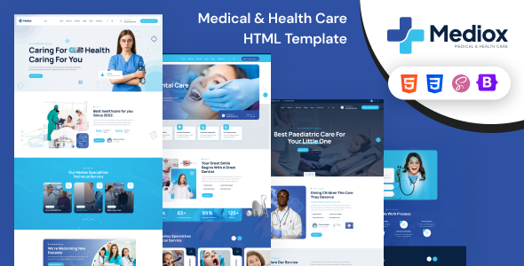 Mediox - Medical & Healthcare HTML Template by Layerdrops