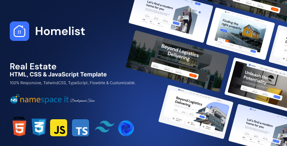 Homelist - Real Estate HTML template by Namespace-IT