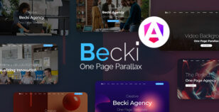 Becki - Creative Parallax One Page Angular Template by DesignsNinja