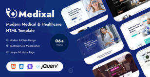 Medixal - Modern Medical & Healthcare HTML Template by ThemeDox